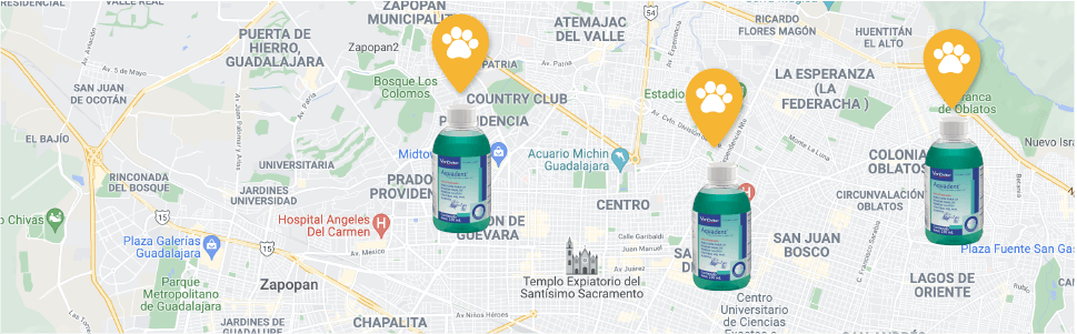 Encuentra el producto en la clínica veterinaria más cercana